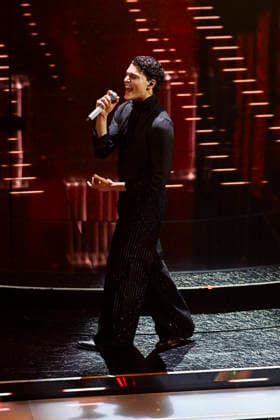 76th Italian Song Festival of Sanremo 3rd Evening Teatro Ariston - Sanremo, Italy Nicolo Filippucci 76th Italian Song Festival of Sanremo 3rd Evening Teatro Ariston - Sanremo, Italy 26th February 2026 SGPItalia id 134399_050 Not Exclusive  Copyright: xAlfonsoxCatalano SGPx
