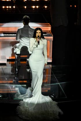 76th Italian Song Festival of Sanremo 3rd Evening Teatro Ariston - Sanremo, Italy Laura Pausini 76th Italian Song Festival of Sanremo 3rd Evening Teatro Ariston - Sanremo, Italy 26th February 2026 SGPItalia id 134399_050 Not Exclusive  Copyright: xAlfonsoxCatalano SGPx