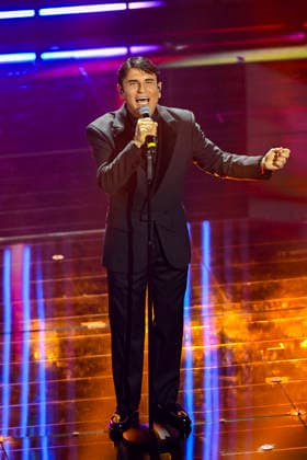 76th Italian Song Festival of Sanremo 3rd Evening Teatro Ariston - Sanremo, Italy Sal Da Vinci 76th Italian Song Festival of Sanremo 3rd Evening Teatro Ariston - Sanremo, Italy 26th February 2026 SGPItalia id 134399_050 Not Exclusive  Copyright: xAlfonsoxCatalano SGPx