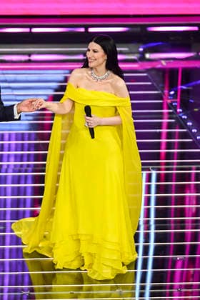 76th Italian Song Festival of Sanremo 3rd Evening Teatro Ariston - Sanremo, Italy Laura Pausini 76th Italian Song Festival of Sanremo 3rd Evening Teatro Ariston - Sanremo, Italy 26th February 2026 SGPItalia id 134399_050 Not Exclusive  Copyright: xAlfonsoxCatalano SGPx