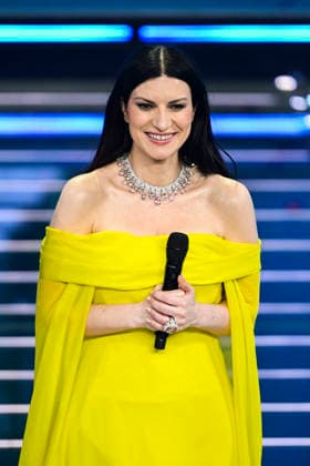 76th Italian Song Festival of Sanremo 3rd Evening Teatro Ariston - Sanremo, Italy Laura Pausini 76th Italian Song Festival of Sanremo 3rd Evening Teatro Ariston - Sanremo, Italy 26th February 2026 SGPItalia id 134399_050 Not Exclusive  Copyright: xAlfonsoxCatalano SGPx