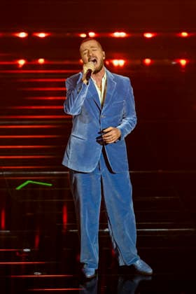 76th Italian Song Festival of Sanremo 3rd Evening Teatro Ariston - Sanremo, Italy RAF Raffaele Riefoli 76th Italian Song Festival of Sanremo 3rd Evening Teatro Ariston - Sanremo, Italy 26th February 2026 SGPItalia id 134399_050 Not Exclusive  Copyright: xAlfonsoxCatalano SGPx