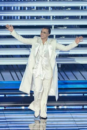 76th Italian Song Festival of Sanremo 3rd Evening Teatro Ariston - Sanremo, Italy Samurai Jay 76th Italian Song Festival of Sanremo 3rd Evening Teatro Ariston - Sanremo, Italy 26th February 2026 SGPItalia id 134399_050 Not Exclusive  Copyright: xAlfonsoxCatalano SGPx