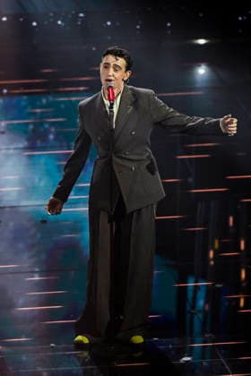 76th Italian Song Festival of Sanremo 3rd Evening Teatro Ariston - Sanremo, Italy Michele Bravi 76th Italian Song Festival of Sanremo 3rd Evening Teatro Ariston - Sanremo, Italy 26th February 2026 SGPItalia id 134399_050 Not Exclusive  Copyright: xAlfonsoxCatalano SGPx