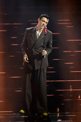 76th Italian Song Festival of Sanremo 3rd Evening Teatro Ariston - Sanremo, Italy Michele Bravi 76th Italian Song Festival of Sanremo 3rd Evening Teatro Ariston - Sanremo, Italy 26th February 2026 SGPItalia id 134399_050 Not Exclusive  Copyright: xAlfonsoxCatalano SGPx