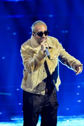76th Italian Song Festival of Sanremo 3rd Evening Teatro Ariston - Sanremo, Italy LUCHE Luca Imprudente 76th Italian Song Festival of Sanremo 3rd Evening Teatro Ariston - Sanremo, Italy 26th February 2026 SGPItalia id 134399_050 Not Exclusive  Copyright: xAlfonsoxCatalano SGPx