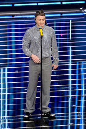 76th Italian Song Festival of Sanremo 3rd Evening Teatro Ariston - Sanremo, Italy SAYF Adam Sayf Viacava 76th Italian Song Festival of Sanremo 3rd Evening Teatro Ariston - Sanremo, Italy 26th February 2026 SGPItalia id 134399_050 Not Exclusive  Copyright: xAlfonsoxCatalano SGPx