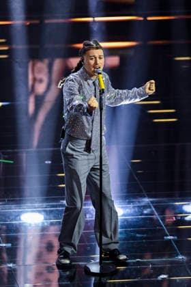 76th Italian Song Festival of Sanremo 3rd Evening Teatro Ariston - Sanremo, Italy SAYF Adam Sayf Viacava 76th Italian Song Festival of Sanremo 3rd Evening Teatro Ariston - Sanremo, Italy 26th February 2026 SGPItalia id 134399_050 Not Exclusive  Copyright: xAlfonsoxCatalano SGPx