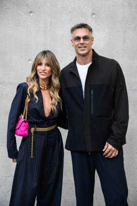 Milano Fashion Week - Women F W 26-27 Emporio Armani Men and Women Fashion Show Celebrities Milan, Italy Athina Oikonomakou;Bruno Cerella Milano Fashion Week - Women F W 26-27 Emporio Armani Men and Women Fashion Show Celebrities Milan, Italy 26th February 2026 SGPItalia id 134511_001 * Not Exclusive  Copyright: xLorenzoxBaroncelli SGPx
