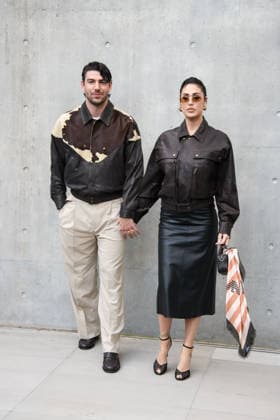 Milano Fashion Week - Women F W 26-27 Emporio Armani Men and Women Fashion Show Celebrities Milan, Italy Moser Ignazio;Cecilia Rodriguez Milano Fashion Week - Women F W 26-27 Emporio Armani Men and Women Fashion Show Celebrities Milan, Italy 26th February 2026 SGPItalia id 134511_001 * Not Exclusive  Copyright: xLorenzoxBaroncelli SGPx