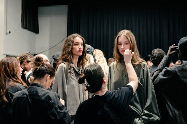 Milano Fashion Week - Women F W 26-27 Emporio Armani Men and Women Fashion Show Backstage Milan, Italy Milano Fashion Week - Women F W 26-27 Emporio Armani Men and Women Fashion Show Backstage Milan, Italy 26th February 2026 SGPItalia id 134511_004 * Not Exclusive  Copyright: xx