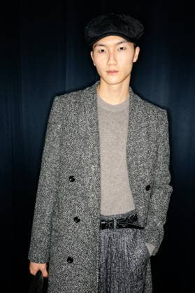 Milano Fashion Week - Women F W 26-27 Emporio Armani Men and Women Fashion Show Backstage Milan, Italy Milano Fashion Week - Women F W 26-27 Emporio Armani Men and Women Fashion Show Backstage Milan, Italy 26th February 2026 SGPItalia id 134511_004 * Not Exclusive  Copyright: xStefanoxGuindani SGPx