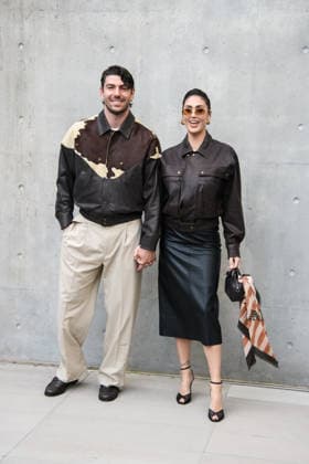 Milano Fashion Week - Women F W 26-27 Emporio Armani Men and Women Fashion Show Celebrities Milan, Italy Moser Ignazio;Cecilia Rodriguez Milano Fashion Week - Women F W 26-27 Emporio Armani Men and Women Fashion Show Celebrities Milan, Italy 26th February 2026 SGPItalia id 134511_001 * Not Exclusive  Copyright: xLorenzoxBaroncelli SGPx