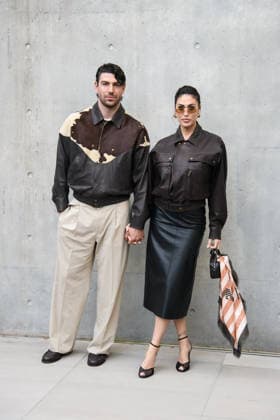 Milano Fashion Week - Women F W 26-27 Emporio Armani Men and Women Fashion Show Celebrities Milan, Italy Moser Ignazio;Cecilia Rodriguez Milano Fashion Week - Women F W 26-27 Emporio Armani Men and Women Fashion Show Celebrities Milan, Italy 26th February 2026 SGPItalia id 134511_001 * Not Exclusive  Copyright: xLorenzoxBaroncelli SGPx