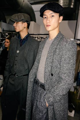 Milano Fashion Week - Women F W 26-27 Emporio Armani Men and Women Fashion Show Backstage Milan, Italy Milano Fashion Week - Women F W 26-27 Emporio Armani Men and Women Fashion Show Backstage Milan, Italy 26th February 2026 SGPItalia id 134511_004 * Not Exclusive  Copyright: xStefanoxGuindani SGPx