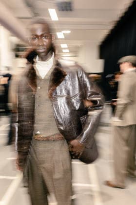 Milano Fashion Week - Women F W 26-27 Emporio Armani Men and Women Fashion Show Backstage Milan, Italy Milano Fashion Week - Women F W 26-27 Emporio Armani Men and Women Fashion Show Backstage Milan, Italy 26th February 2026 SGPItalia id 134511_004 * Not Exclusive  Copyright: xStefanoxGuindani SGPx