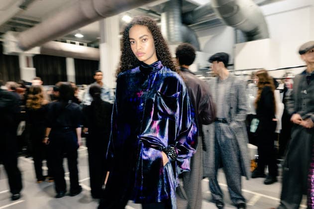 Milano Fashion Week - Women F W 26-27 Emporio Armani Men and Women Fashion Show Backstage Milan, Italy Milano Fashion Week - Women F W 26-27 Emporio Armani Men and Women Fashion Show Backstage Milan, Italy 26th February 2026 SGPItalia id 134511_004 * Not Exclusive  Copyright: xStefanoxGuindani SGPx