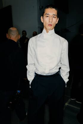 Milano Fashion Week - Women F W 26-27 Emporio Armani Men and Women Fashion Show Backstage Milan, Italy Milano Fashion Week - Women F W 26-27 Emporio Armani Men and Women Fashion Show Backstage Milan, Italy 26th February 2026 SGPItalia id 134511_004 * Not Exclusive  Copyright: xStefanoxGuindani SGPx
