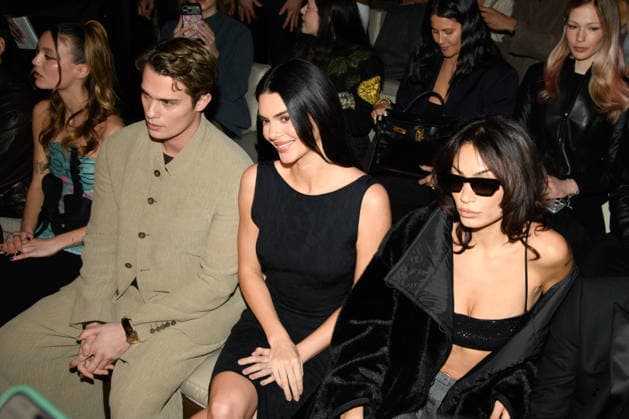Milano Fashion Week - Women F W 26-27 Emporio Armani Men and Women Fashion Show Celebrities Milan, Italy Nicholas Galitzine;Kendall Jenner;Elodie;Lara Markthaler Milano Fashion Week - Women F W 26-27 Emporio Armani Men and Women Fashion Show Celebrities Milan, Italy 26th February 2026 SGPItalia id 134511_001 * Not Exclusive  Copyright: xLorenzoxBaroncelli SGPx