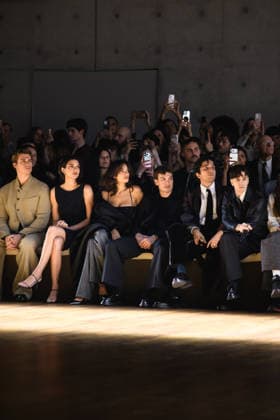Milano Fashion Week - Women F W 26-27 Emporio Armani Men and Women Fashion Show Celebrities Milan, Italy Milano Fashion Week - Women F W 26-27 Emporio Armani Men and Women Fashion Show Celebrities Milan, Italy 26th February 2026 SGPItalia id 134511_001 * Not Exclusive  Copyright: xLorenzoxBaroncelli SGPx