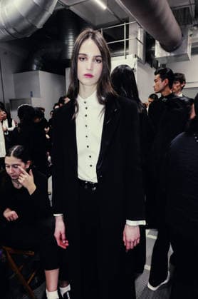 Milano Fashion Week - Women F W 26-27 Emporio Armani Men and Women Fashion Show Backstage Milan, Italy Milano Fashion Week - Women F W 26-27 Emporio Armani Men and Women Fashion Show Backstage Milan, Italy 26th February 2026 SGPItalia id 134511_004 * Not Exclusive  Copyright: xStefanoxGuindani SGPx