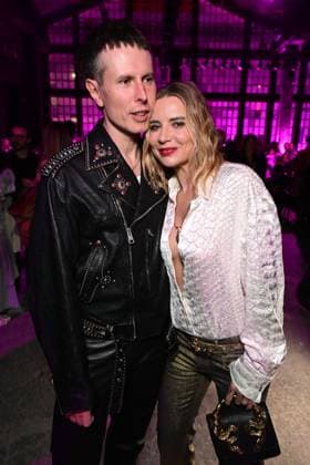Milano Fashion Week - Women F W 26-27 Roberto Cavalli Fashion Show Front Row Milan, Italy Davide Simonetta;Veronica Ferraro Milano Fashion Week - Women F W 26-27 Roberto Cavalli Fashion Show Front Row Milan, Italy 26th February 2026 SGPItalia id 134540_001 * Not Exclusive  Copyright: xMAXxMONTINGELLI SGPx