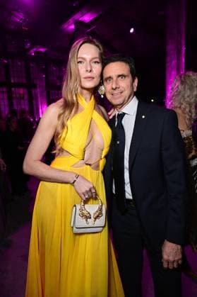 Milano Fashion Week - Women F W 26-27 Roberto Cavalli Fashion Show Front Row Milan, Italy Ludmilla Voronkina;Giovanni Bozzetti Milano Fashion Week - Women F W 26-27 Roberto Cavalli Fashion Show Front Row Milan, Italy 26th February 2026 SGPItalia id 134540_001 * Not Exclusive  Copyright: xMAXxMONTINGELLI SGPx