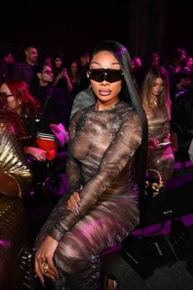 Milano Fashion Week - Women F W 26-27 Roberto Cavalli Fashion Show Front Row Milan, Italy Megan Thee Stallion Milano Fashion Week - Women F W 26-27 Roberto Cavalli Fashion Show Front Row Milan, Italy 26th February 2026 SGPItalia id 134540_001 * Not Exclusive  Copyright: xMAXxMONTINGELLI SGPx