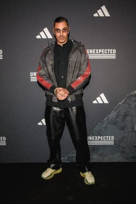 Milano Fashion Week - Women F W 26-27 Adidas Unexpected Photocall Milan, Italy Marracash Milano Fashion Week - Women F W 26-27 Adidas Unexpected Photocall Milan, Italy 26th February 2026 SGPItalia id 134542_001 * Not Exclusive  Copyright: xLorenzoxBaroncelli SGPx