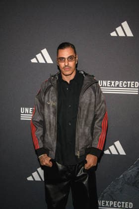 Milano Fashion Week - Women F W 26-27 Adidas Unexpected Photocall Milan, Italy Marracash Milano Fashion Week - Women F W 26-27 Adidas Unexpected Photocall Milan, Italy 26th February 2026 SGPItalia id 134542_001 * Not Exclusive  Copyright: xLorenzoxBaroncelli SGPx