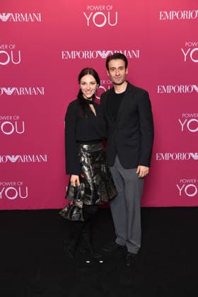 Milano Fashion Week - Women F W 26-27 Photocall of Emporio Armani Power of You Party Perfume Presentation Milan, Italy Martina Arduino;Marco Agostino Milano Fashion Week - Women F W 26-27 Photocall of Emporio Armani Power of You Party Perfume Presentation Milan, Italy 26th February 2026 SGPItalia id 134543 * Not Exclusive  Copyright: xJohnnyxDallaxLibera SGPx