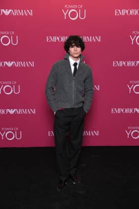 Milano Fashion Week - Women F W 26-27 Photocall of Emporio Armani Power of You Party Perfume Presentation Milan, Italy Andrea Aceti Milano Fashion Week - Women F W 26-27 Photocall of Emporio Armani Power of You Party Perfume Presentation Milan, Italy 26th February 2026 SGPItalia id 134543 * Not Exclusive  Copyright: xJohnnyxDallaxLibera SGPx