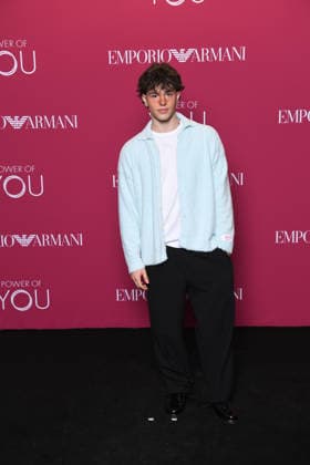 Milano Fashion Week - Women F W 26-27 Photocall of Emporio Armani Power of You Party Perfume Presentation Milan, Italy Samuel Tarini Milano Fashion Week - Women F W 26-27 Photocall of Emporio Armani Power of You Party Perfume Presentation Milan, Italy 26th February 2026 SGPItalia id 134543 * Not Exclusive  Copyright: xJohnnyxDallaxLibera SGPx