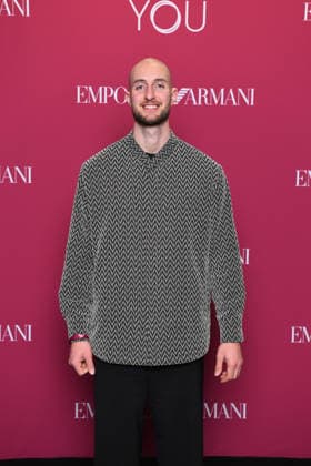 Milano Fashion Week - Women F W 26-27 Photocall of Emporio Armani Power of You Party Perfume Presentation Milan, Italy Amos Mosaner Milano Fashion Week - Women F W 26-27 Photocall of Emporio Armani Power of You Party Perfume Presentation Milan, Italy 26th February 2026 SGPItalia id 134543 * Not Exclusive  Copyright: xJohnnyxDallaxLibera SGPx