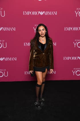 Milano Fashion Week - Women F W 26-27 Photocall of Emporio Armani Power of You Party Perfume Presentation Milan, Italy Camila Celis Milano Fashion Week - Women F W 26-27 Photocall of Emporio Armani Power of You Party Perfume Presentation Milan, Italy 26th February 2026 SGPItalia id 134543 * Not Exclusive  Copyright: xJohnnyxDallaxLibera SGPx