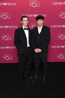 Milano Fashion Week - Women F W 26-27 Photocall of Emporio Armani Power of You Party Perfume Presentation Milan, Italy Giacomo Colazi;Nicola d™Ambrosio Milano Fashion Week - Women F W 26-27 Photocall of Emporio Armani Power of You Party Perfume Presentation Milan, Italy 26th February 2026 SGPItalia id 134543 * Not Exclusive  Copyright: xJohnnyxDallaxLibera SGPx