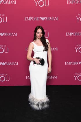 Milano Fashion Week - Women F W 26-27 Photocall of Emporio Armani Power of You Party Perfume Presentation Milan, Italy Giorgia Lenarduzzi Milano Fashion Week - Women F W 26-27 Photocall of Emporio Armani Power of You Party Perfume Presentation Milan, Italy 26th February 2026 SGPItalia id 134543 * Not Exclusive  Copyright: xJohnnyxDallaxLibera SGPx