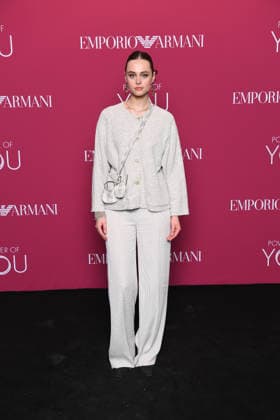 Milano Fashion Week - Women F W 26-27 Photocall of Emporio Armani Power of You Party Perfume Presentation Milan, Italy Milano Fashion Week - Women F W 26-27 Photocall of Emporio Armani Power of You Party Perfume Presentation Milan, Italy 26th February 2026 SGPItalia id 134543 * Not Exclusive  Copyright: xJohnnyxDallaxLibera SGPx