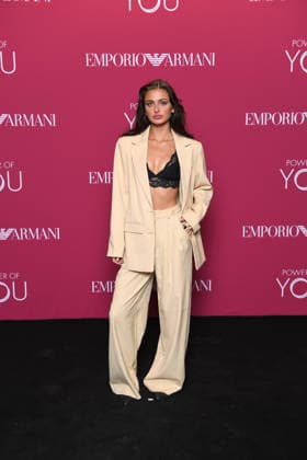 Milano Fashion Week - Women F W 26-27 Photocall of Emporio Armani Power of You Party Perfume Presentation Milan, Italy Mina Beba Milano Fashion Week - Women F W 26-27 Photocall of Emporio Armani Power of You Party Perfume Presentation Milan, Italy 26th February 2026 SGPItalia id 134543 * Not Exclusive  Copyright: xJohnnyxDallaxLibera SGPx