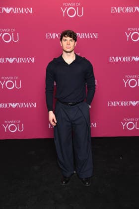 Milano Fashion Week - Women F W 26-27 Photocall of Emporio Armani Power of You Party Perfume Presentation Milan, Italy Luca Contartese Milano Fashion Week - Women F W 26-27 Photocall of Emporio Armani Power of You Party Perfume Presentation Milan, Italy 26th February 2026 SGPItalia id 134543 * Not Exclusive  Copyright: xJohnnyxDallaxLibera SGPx