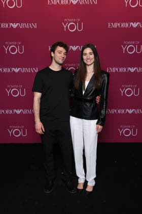 Milano Fashion Week - Women F W 26-27 Photocall of Emporio Armani Power of You Party Perfume Presentation Milan, Italy Domenico Dalla Santa;Stefania Constantini Milano Fashion Week - Women F W 26-27 Photocall of Emporio Armani Power of You Party Perfume Presentation Milan, Italy 26th February 2026 SGPItalia id 134543 * Not Exclusive  Copyright: xJohnnyxDallaxLibera SGPx