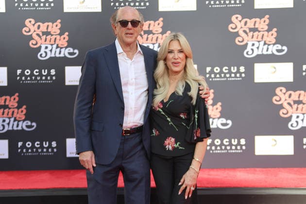 February 26, 2026, Los Angeles, California, USA: John Davis, Ellen K at a ceremony honoring producer John Davis with hand and foot prints at the TCL Chinese Theatre IMAX. Los Angeles USA - ZUMAg107 20260226_zep_g107_031 Copyright: xNinaxPrommerx
