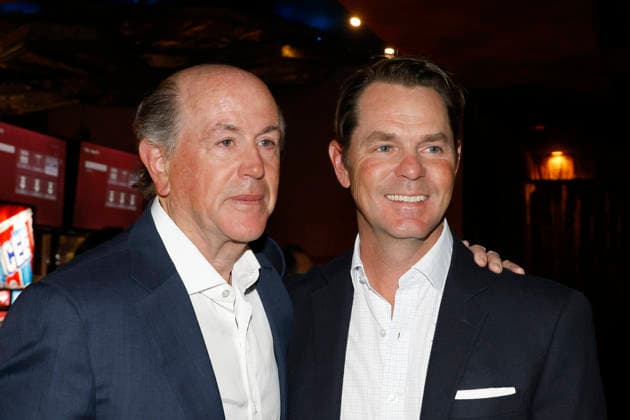 February 26, 2026, Los Angeles, California, USA: John Davis, Jason Cassidy at a ceremony honoring producer John Davis with hand and foot prints at the TCL Chinese Theatre IMAX. Los Angeles USA - ZUMAg107 20260226_zep_g107_035 Copyright: xNinaxPrommerx