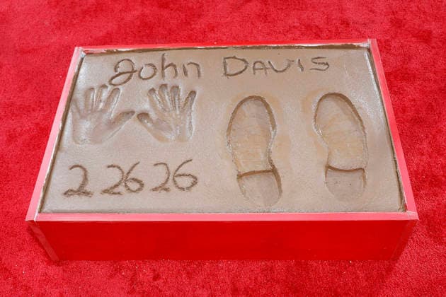 February 26, 2026, Los Angeles, California, USA: John Davis, prints at a ceremony honoring producer John Davis with hand and foot prints at the TCL Chinese Theatre IMAX. Los Angeles USA - ZUMAg107 20260226_zep_g107_047 Copyright: xNinaxPrommerx