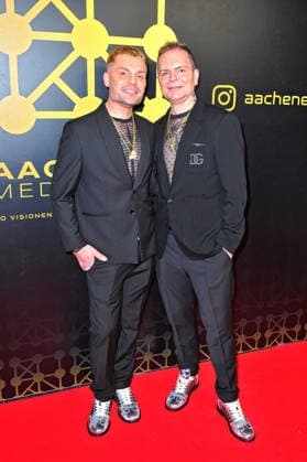 1 Aachen Media Night Sebastian and David Franke on the occasion of the 1 Aachen Media Night on 26 02 2026 at Das Liebig Aachen 20260226MWI108115