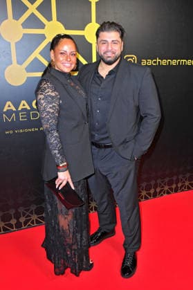 1 Aachen Media Night Severino Seeger and Nadin Mai on the occasion of the 1 Aachen Media Night on 26 02 2026 at Das Liebig Aachen 20260226MWI108162
