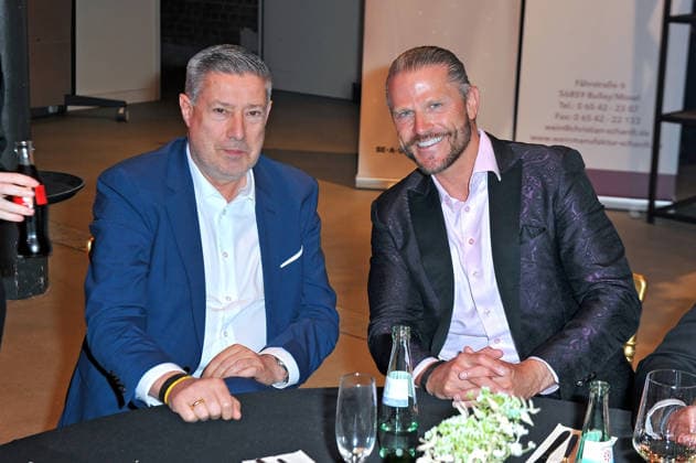 1 Aachen Media Night Joachim Llambi and Paul Janke on the occasion of the 1 Aachen Media Night on 26 02 2026 at Das Liebig Aachen 20260226MWI108344