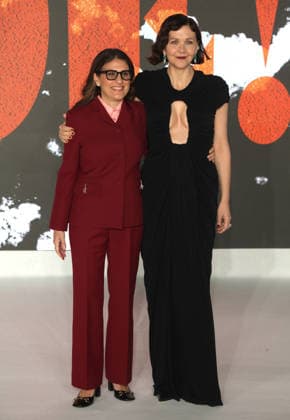 The Bride UK premiere London, UK. Osnat Handelsman-Keren and Maggie Gyllenhaal at The Bride UK premiere. Leicester Square. 26th February 2026. LMK11-S270226-001 Steve Bealing Landmark Media 