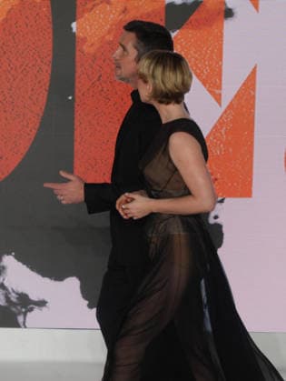 The Bride UK premiere London, UK. Jessie Buckley and Christian Bale at The Bride UK premiere. Leicester Square. 26th February 2026. LMK11-S270226-001 Steve Bealing Landmark Media 