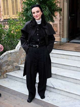 Sanremo, 76th Italian Song Festival - Day 4 - Arrivals at Villa Nobel - Pictured: Arisa  Copyright: xSimonexComix xipa-agency.netx xPoolxSanremox02x IPA_Agency_IPA72098365